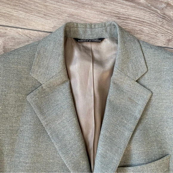 Baracuta Soft Wool Blend Twill Blazer 3B Danny - Picture 4 of 15